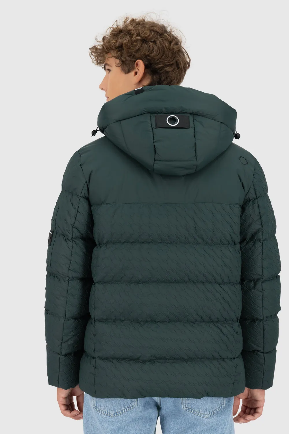 Alife & Kickin BeatAK A Winterjacke dunkelgrün Stepp