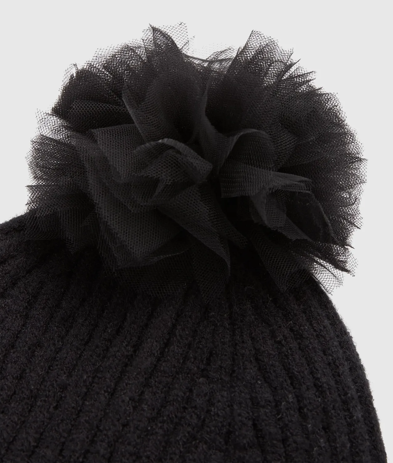 Karl Lagerfeld Choupette Mütze Mädchen Pompon
