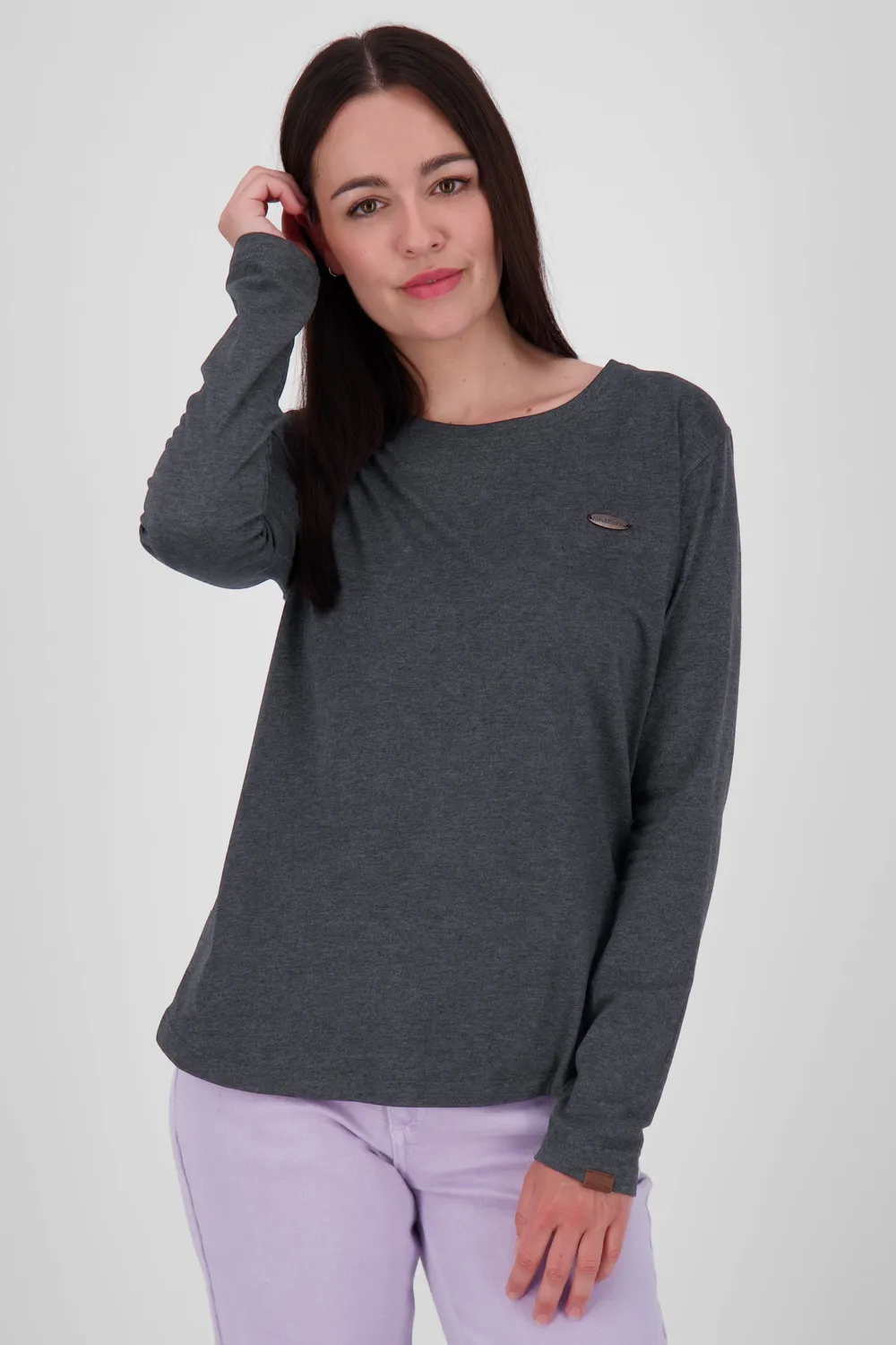 Alife & Kickin LeaAK A Longsleeve Schwarz Damen