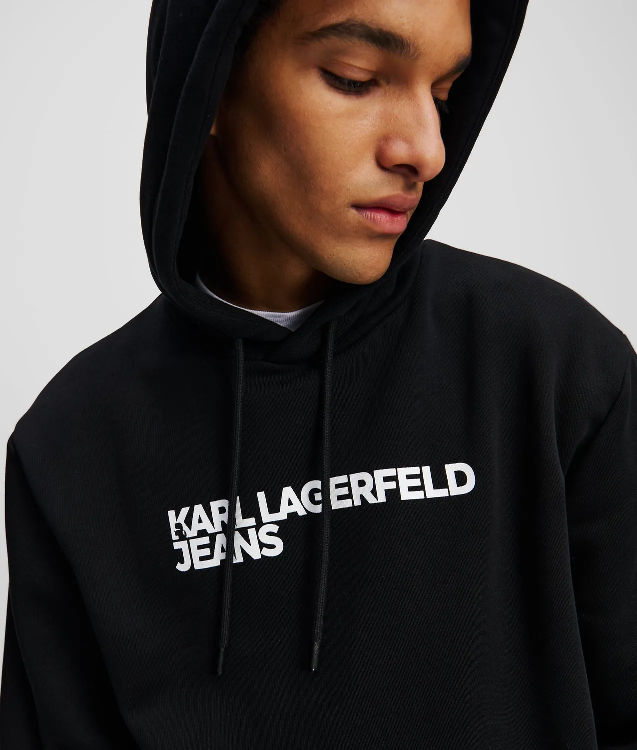 Karl Lagerfeld Jeans Logo Hoodie Kapuzenpullover Fleece