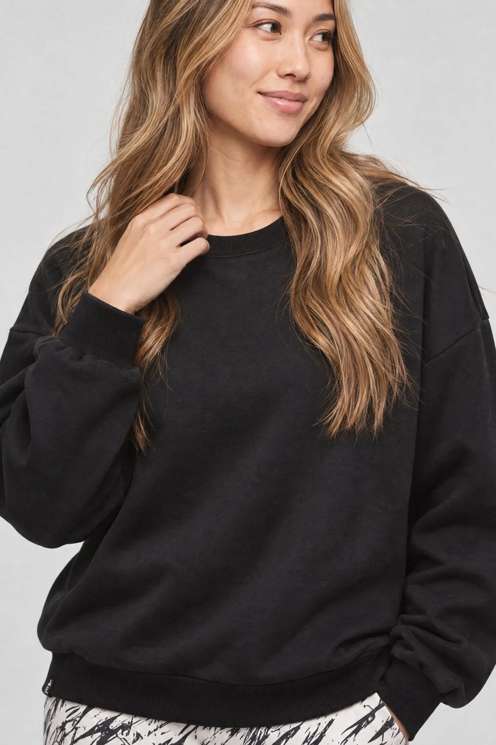 Alife & Kickin ElsaAK P Sweatshirt Damen Schwarz