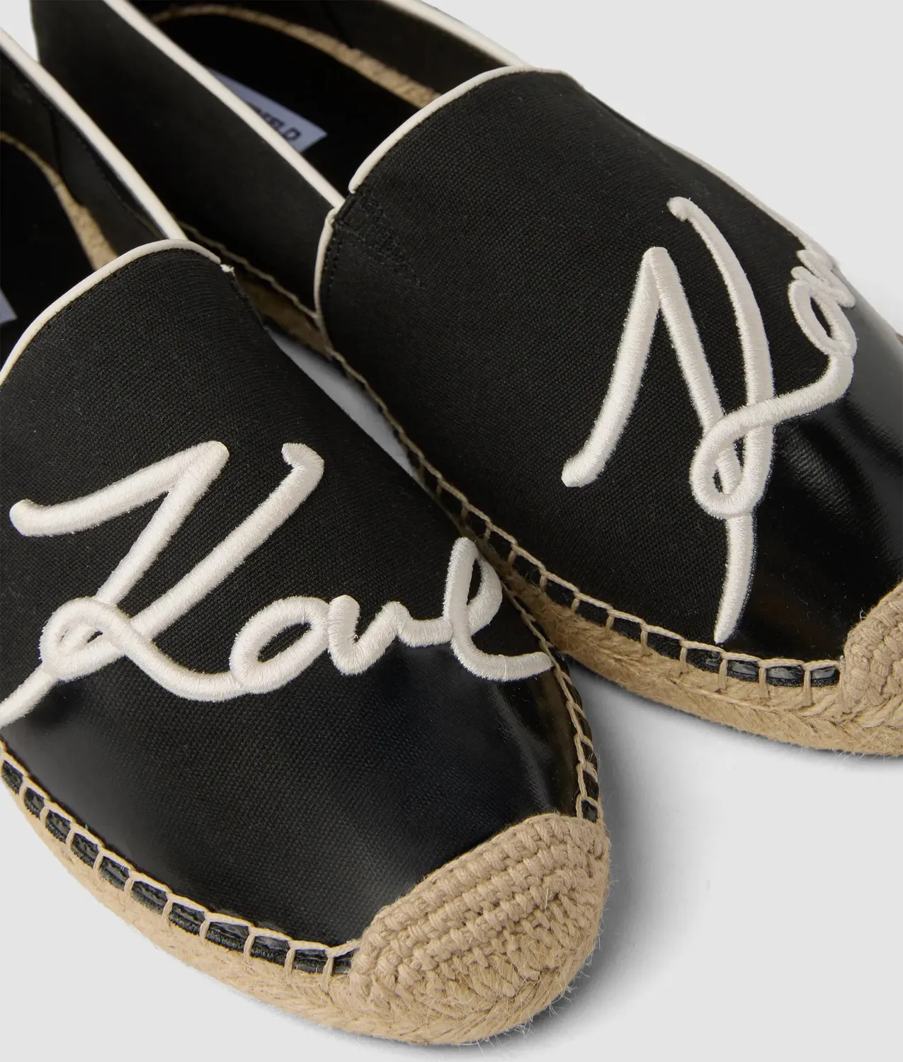 Karl Lagerfeld Kamini Espadrilles Slipper Canvas
