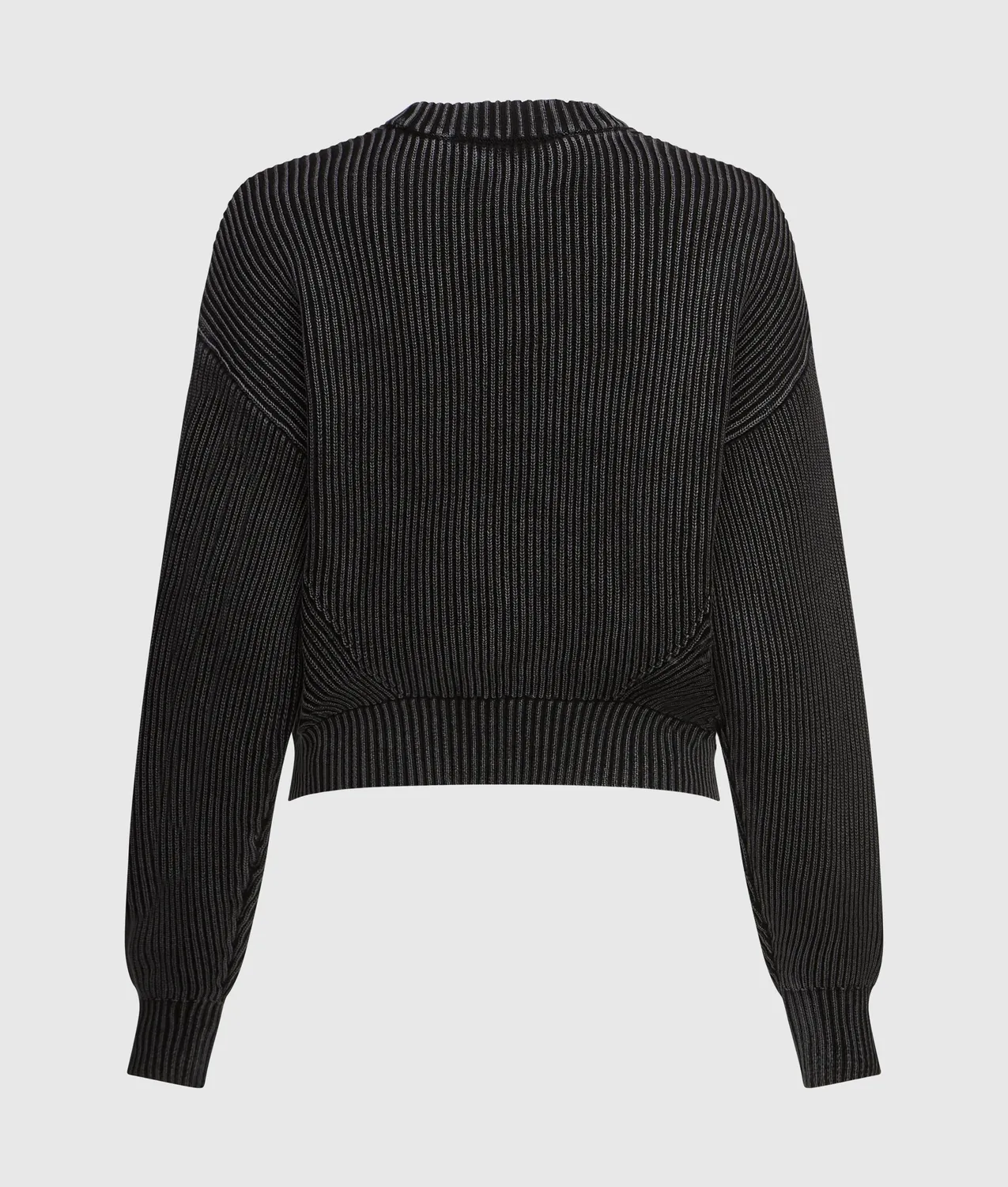 Karl Lagerfeld KL Jeans Washed Pullover Ripstrick Damen