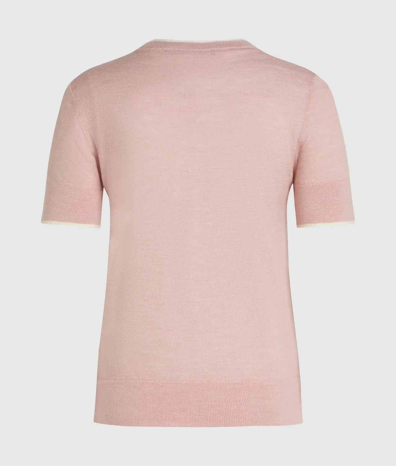 Karl Lagerfeld Merino T-Shirt Kurzarm Merinowolle