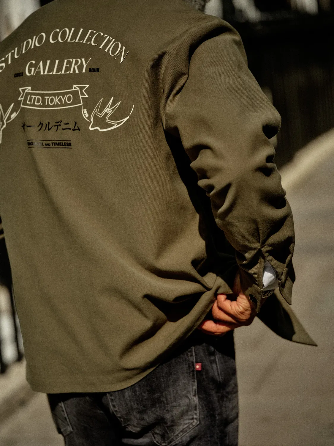Mos Mosh MMGBassey Tokio Jacket Workwear-Jacke Cocoa Brown