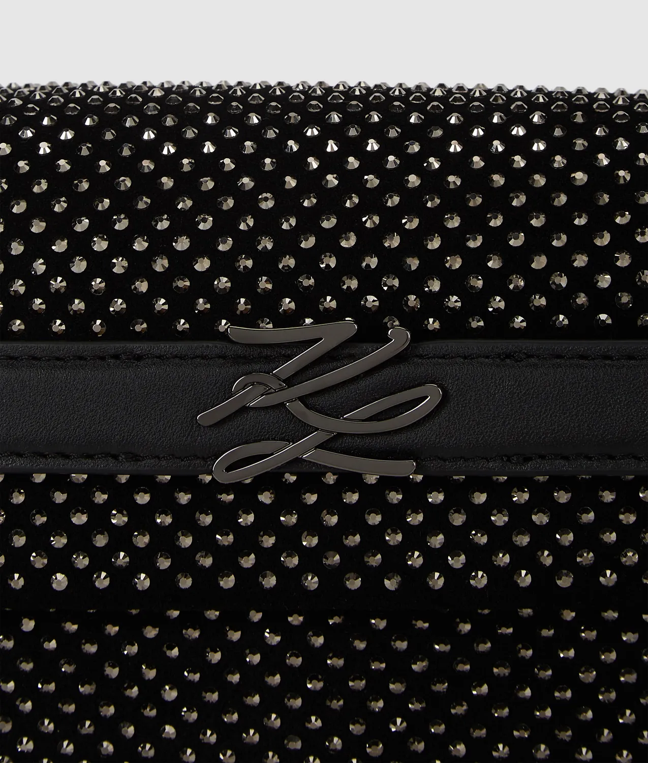 Karl Lagerfeld K/Autograph Top Handle Bag Strass